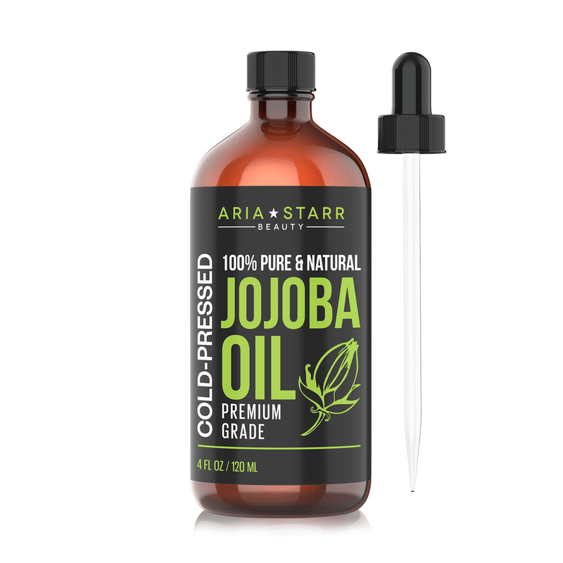 Aria Starr Jojoba Oil 100% Pure Organic Cold Pressed